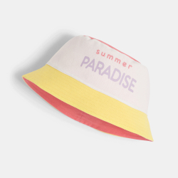 قبعة بتصميم دلو بوجهين...